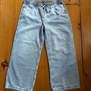 H&M Light Blue Wide Leg Jeans